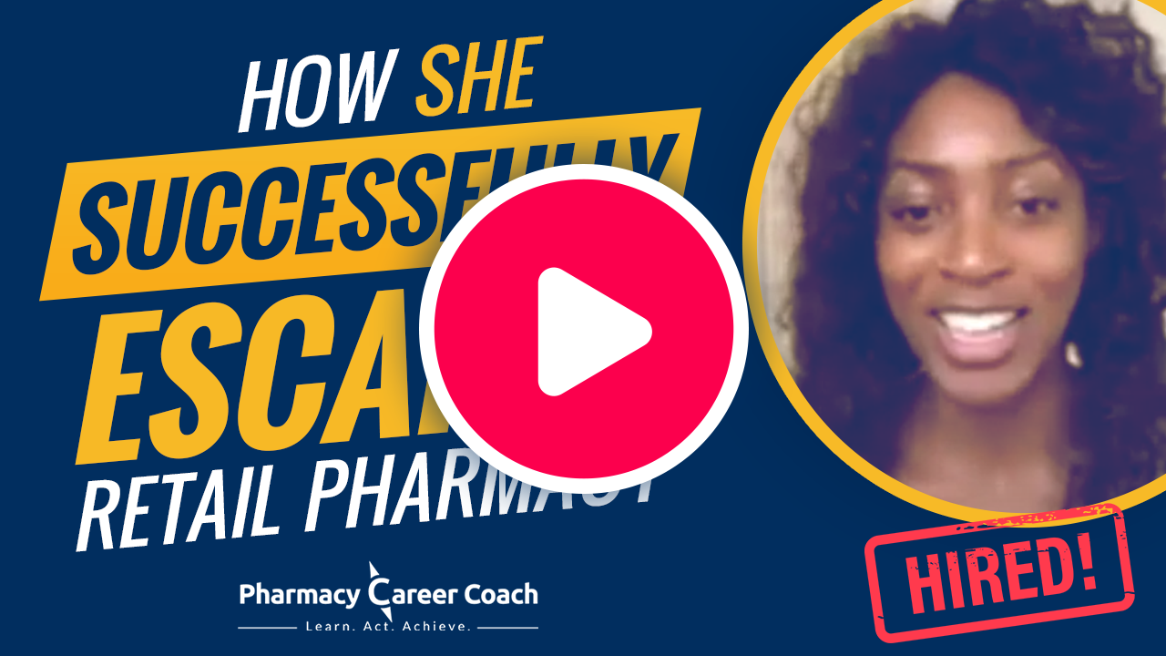 How Eva ESCAPED Retail Pharmacy (From Burnt Out to Dream Job!)